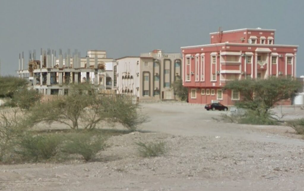 صورة توضح منطقة الحديبية بطابعها العمراني وخدماتها المتنوعة.