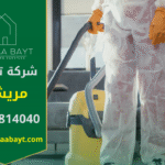 فريق عمل من شركة تنظيف في مريشيد يستخدم معدات حديثة لتنظيف منزل بمهارة واحتراف.